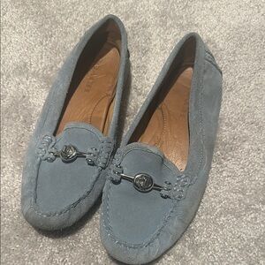Women's Blue Loafers